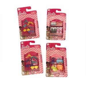 Barbie Doll Shoe Pack,Handbag Pack, & Headband pack Fashion Accessories NIB 2020